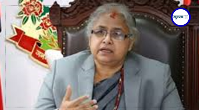 असामान्य स्थितिलाई सामान्यीकरण गर्दै निर्वाचन गराउनु चुनौतीपूर्ण थियो : सुशीला कार्की